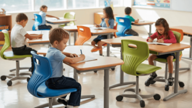 Ergonomic and durable classroom furniture solutions for modern educational environments